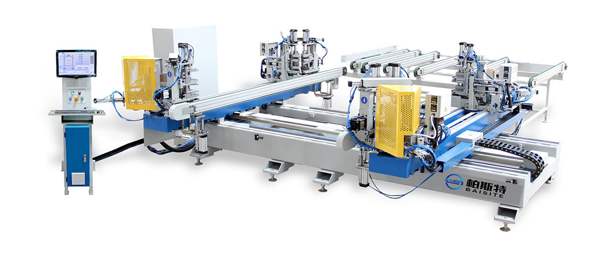 塑料門(mén)窗多層數(shù)控四角焊機(jī)HRWD-3000BG